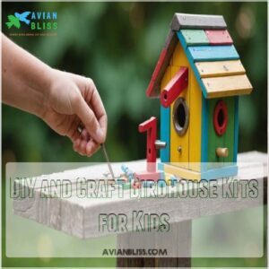 DIY and Craft Birdhouse Kits for Kids