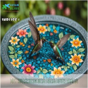 DIY Hummingbird Bird Bath Ideas