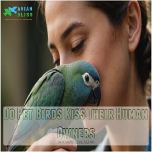 Do Pet Birds Kiss Their Human Owners