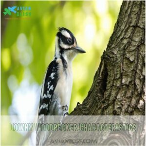 Downy Woodpecker Characteristics