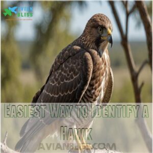 Easiest Way to Identify a Hawk