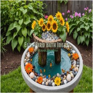 Easy Bird Bath Ideas