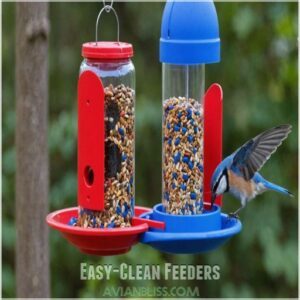 Easy-Clean Feeders