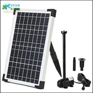 ECO-WORTHY Solar Fountain Water Pump