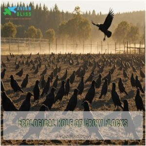 Ecological Role of Crow Flocks