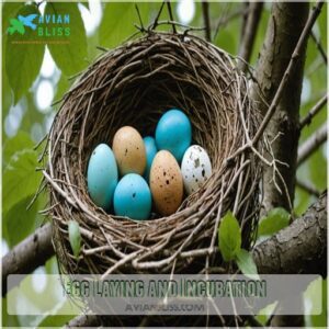 Egg Laying and Incubation