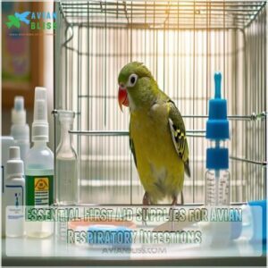 Essential First Aid Supplies for Avian Respiratory Infections