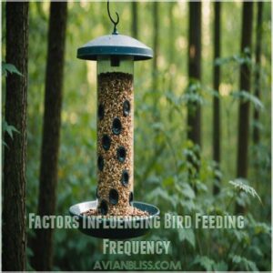 Factors Influencing Bird Feeding Frequency