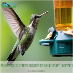 Factors Influencing Hummingbird Territorial Behavior