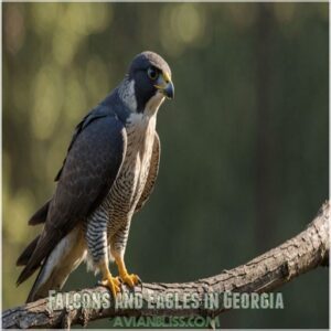 Falcons and Eagles in Georgia