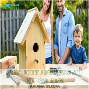 Family Bonding Opportunities With Cedar Bird Houses