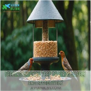 Feeding Chicken Feed to Birds Safely and Effectively