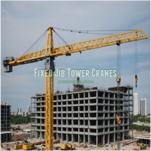 Fixed Jib Tower Cranes