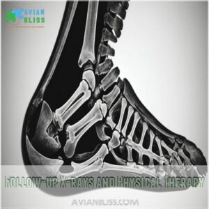 Follow-up X-rays and Physical Therapy