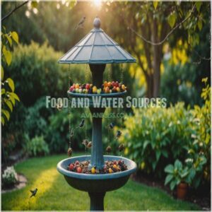 Food and Water Sources