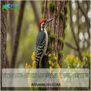 Fun Facts About Louisiana Woodpeckers