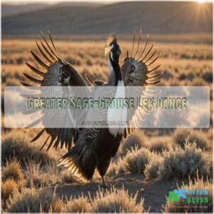 Greater Sage-Grouse Lek Dance