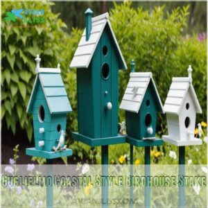 Guglielmo Coastal Style Birdhouse Stake