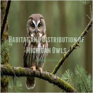 Habitat and Distribution of Michigan Owls