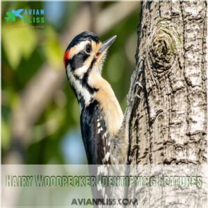 Hairy Woodpecker Identifying Features