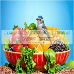 healthy diet for pet birds