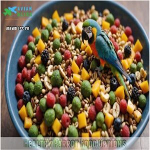 Healthy Parrot Food Options