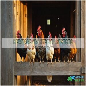 Heritage Vs. Hybrid Chickens