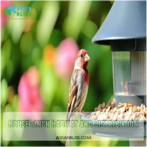 House Finch Habitat and Distribution