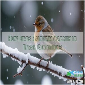 How Birds Maintain Warmth in Harsh Conditions