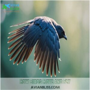 How Birds Move and Fly