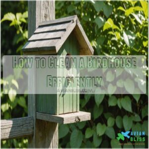 How to Clean a Birdhouse Efficiently