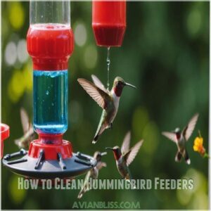 How to Clean Hummingbird Feeders