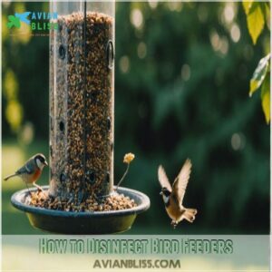 How to Disinfect Bird Feeders