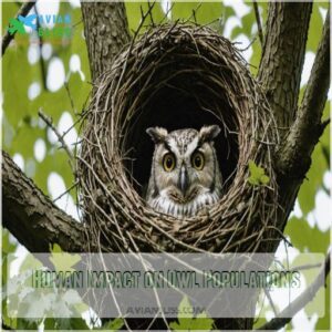 Human Impact on Owl Populations