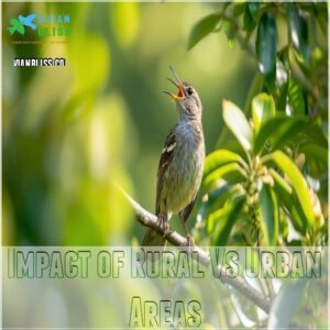 Impact of Rural Vs Urban Areas