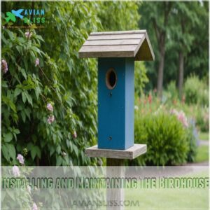 Installing and Maintaining The Birdhouse