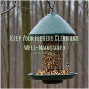 Keep Your Feeders Clean and Well-Maintained