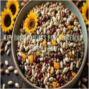 Key Ingredients for Homemade Bird Food