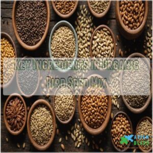 Key Ingredients in Organic Bird Seed Mix