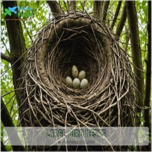 Large Bird Nests