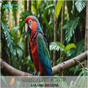 Large Parrot Species