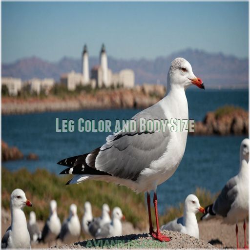 Leg Color and Body Size