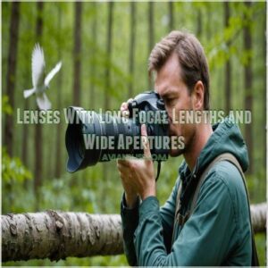 Lenses With Long Focal Lengths and Wide Apertures