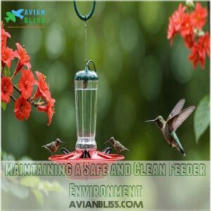 Maintaining a Safe and Clean Feeder Environment