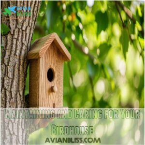 Maintaining and Caring for Your Birdhouse