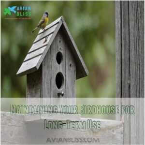 Maintaining Your Birdhouse for Long-Term Use