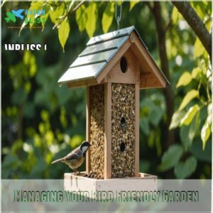 Managing Your Bird Friendly Garden