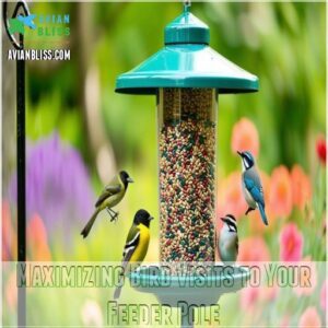 Maximizing Bird Visits to Your Feeder Pole