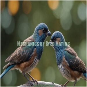 Mechanics of Bird Mating