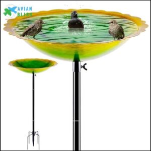 Metal Bird Baths for Outdoors,